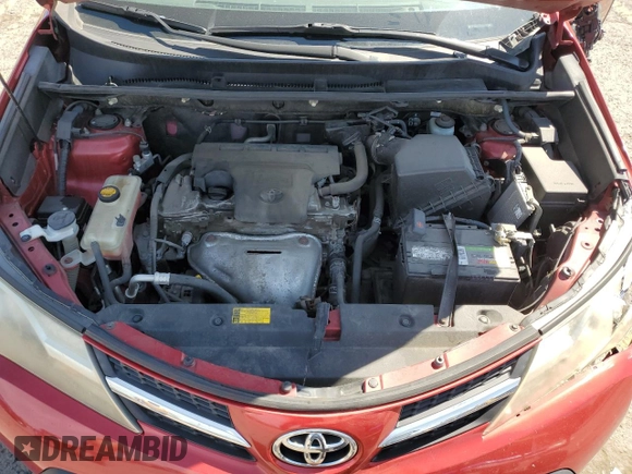 2013 Toyota RAV4 LE with VIN JTMZFREV3DD005867, listed as a Copart auction lot 54905185 with 192,913 mi miles and Salvage Title. Bid and sale history available at DreamBid. Image 12.
