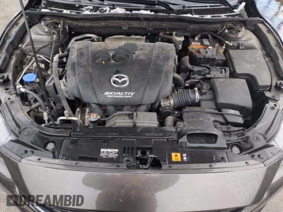 2017 Mazda 3 Touring with VIN 3MZBN1L70HM117494, listed as a Copart auction lot 53679635 with 127,751 mi miles and Salvage Title. Bid and sale history available at DreamBid. Image 11.