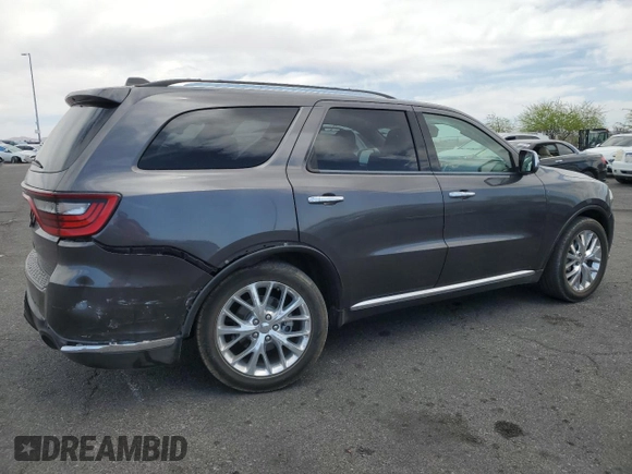 2017 Dodge Durango SXT with VIN 1C4RDHAG0HC680515, listed as a Copart auction lot 54446695 with 138,779 mi miles and Salvage title. Bid and sale history available at DreamBid. Image 3.