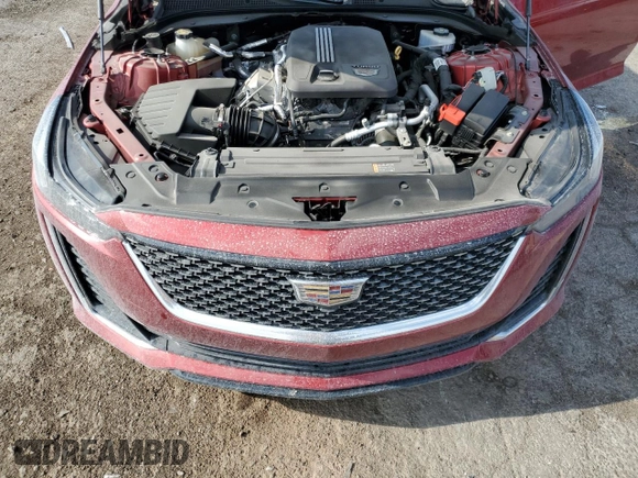 2021 Cadillac CT5 Premium Luxury with VIN 1G6DN5RK5M0145158, listed as a Copart auction lot 60147535 with 30,507 mi miles and Salvage title. Bid and sale history available at DreamBid. Image 11.