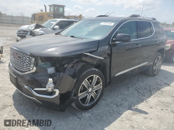 2017 GMC Acadia Denali with VIN 1GKKNXLS7HZ141319, listed as a Copart auction lot 57522445 with 207,427 mi miles and Salvage title. Bid and sale history available at DreamBid. Image 1.