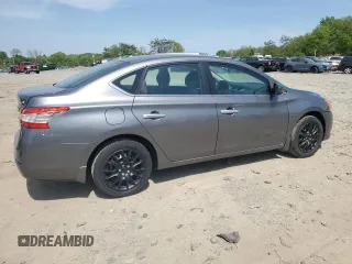 2015 Nissan Sentra SV with VIN 3N1AB7APXFY252133, listed as a Copart auction lot 54993685 with 136,574 mi miles and Clean Title. Bid and sale history available at DreamBid. Image 3.