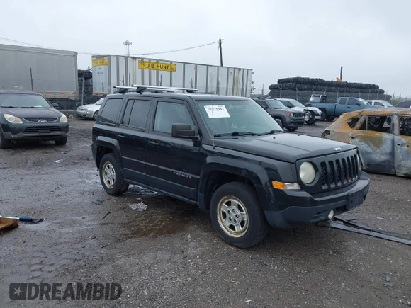 2012 Jeep Patriot Sport with VIN 1C4NJPBB2CD634837, listed as a IAAI auction lot 42379087 with 123,745 mi miles and . Bid and sale history available at DreamBid. Image 1.