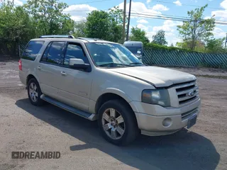2007 Ford Expedition Limited z VIN 1FMFU19537LA80210, wystawiony jako IAAI lot #42205586 z przebiegiem 228 989 mil mil oraz . Historia ofert i sprzedaży dostępna na DreamBid. Obrazek 1.