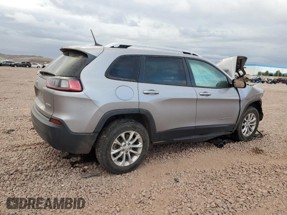 2020 Jeep Cherokee Latitude with VIN 1C4PJMCB6LD652067, listed as a Copart auction lot 48029875 with 127,562 mi miles and Salvage Title. Bid and sale history available at carsss.com. Image 3.