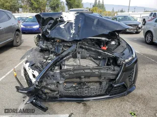 2024 Cadillac CT5-V Blackwing with VIN 1G6D35R63R0810137, listed as a Copart auction lot 42835755 with 26,990 mi miles and Salvage Title. Bid and sale history available at carsss.com. Image 5.