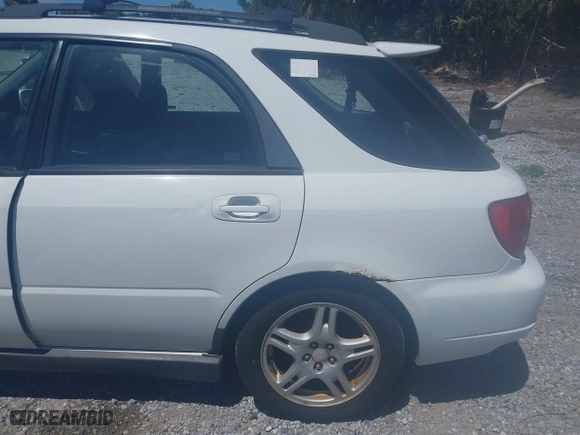 2003 Subaru Impreza Wagon WRX with VIN JF1GG29623H803854, listed as a IAAI auction lot 42035621 with 147,344 mi miles. Bid and sale history available at carsss.com. Image 6.