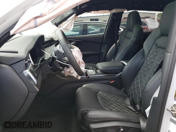 2021 Audi SQ7 Prestige z VIN WA1VWBF79MD000480, wystawiony jako Copart lot #58414163 z przebiegiem 23 238 mil mil oraz . Historia ofert i sprzedaży dostępna na DreamBid. Obrazek 7.