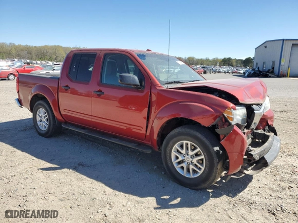 2015 Nissan Frontier SV with VIN 1N6AD0ER0FN768585, listed as a Copart auction lot 50084655 with 0 mi miles and Salvage Title. Bid and sale history available at carsss.com. Image 4.