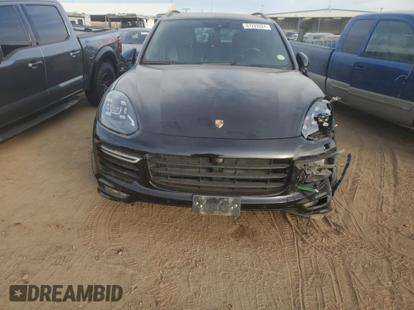 2017 Porsche Cayenne GTS with VIN WP1AD2A28HLA83870, listed as a Copart auction lot 87222024 with 48,476 mi miles and Salvage title. Bid and sale history available at DreamBid. Image 5.