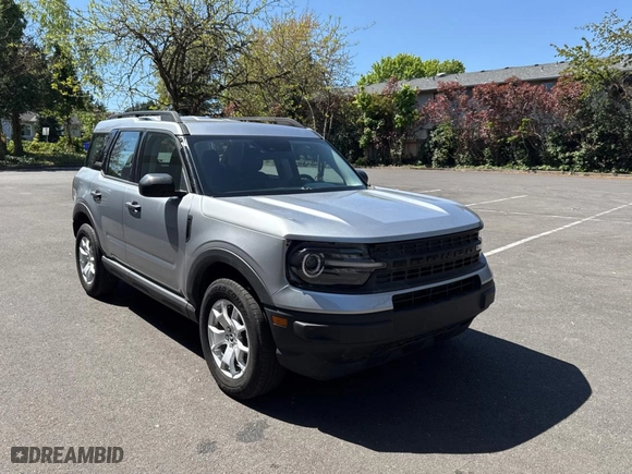 2021 Ford Bronco Sport with VIN 3FMCR9A64MRB19665, listed as a Copart auction lot 54416995 with 50,529 mi miles and Salvage Title. Bid and sale history available at carsss.com. Image 1.