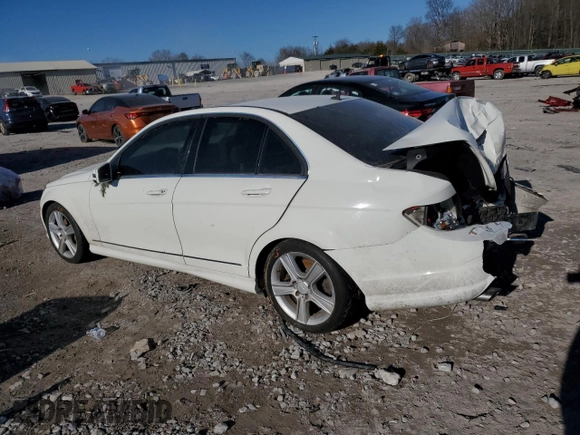 2010 Mercedes-Benz C-Class C 300 Sport with VIN WDDGF5EB7AR090187, listed as a Copart auction lot 88020595 with 165,599 mi miles and Salvage Title. Bid and sale history available at carsss.com. Image 2.