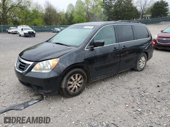 2010 Honda Odyssey EX-L with VIN 5FNRL3H69AB020372, listed as a Copart auction lot 52145125 with 224,098 mi miles and Clean Title. Bid and sale history available at carsss.com. Image 1.