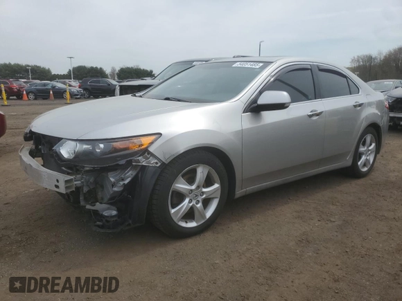 2010 Acura TSX with VIN JH4CU2F65AC031316, listed as a Copart auction lot 54051485 with 177,102 mi miles and Salvage Title. Bid and sale history available at carsss.com. Image 1.