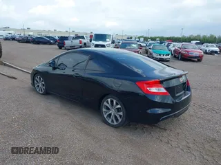 2012 Honda Civic Cpe Si with VIN 2HGFG4A5XCH701055, listed as a IAAI auction lot 41280818 with 151,161 mi miles. Bid and sale history available at carsss.com. Image 3.