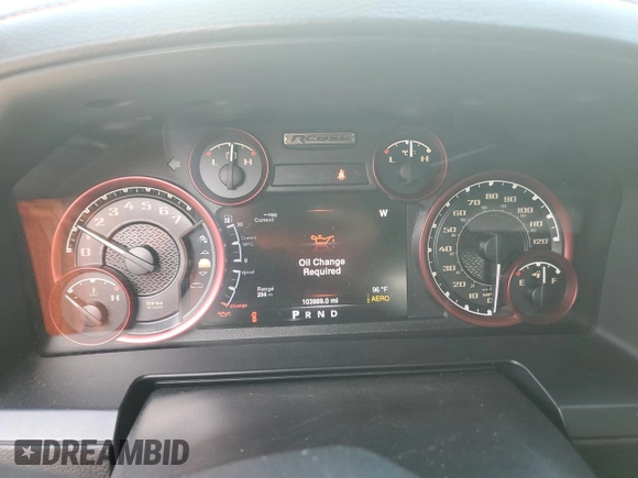 2016 Ram 1500 Rebel z VIN 1C6RR7YT7GS255707, wystawiony jako Copart lot #53700095 z przebiegiem 103 989 mil mil oraz Szkoda całkowita • Salvage title. Historia ofert i sprzedaży dostępna na DreamBid. Obrazek 9.