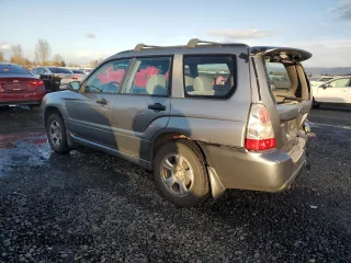 2007 Subaru Forester X with VIN JF1SG63677G736691, listed as a Copart auction lot 86915054 with 182,451 mi miles and Salvage Title. Bid and sale history available at carsss.com. Image 2.
