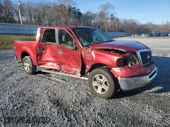2008 Ford F-150 XLT with VIN 1FTPW12V58FA98009, listed as a Copart auction lot 45314065 with 0 mi miles and Salvage Title. Bid and sale history available at carsss.com. Image 4.