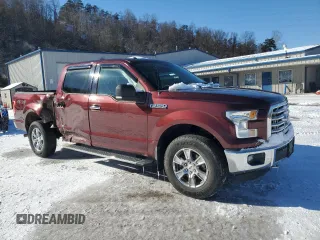 2015 Ford F-150 XLT with VIN 1FTEW1E89FFC91256, listed as a Copart auction lot 87747575 with 88,349 mi miles and Salvage Title. Bid and sale history available at carsss.com. Image 4.