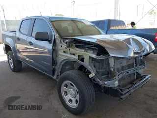 2022 Chevrolet Colorado 2WD Work Truck z VIN 1GCGSBEN5N1174544, wystawiony jako IAAI lot #42338885 z przebiegiem 50 209 mil mil oraz . Historia ofert i sprzedaży dostępna na DreamBid. Obrazek 1.