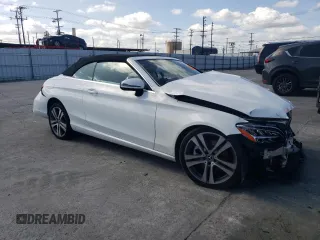 2021 Mercedes-Benz C 300 with VIN W1KWK8DB1MG101243, listed as a Copart auction lot 51533725 with Not provided miles and Salvage title. Bid and sale history available at DreamBid. Image 4.