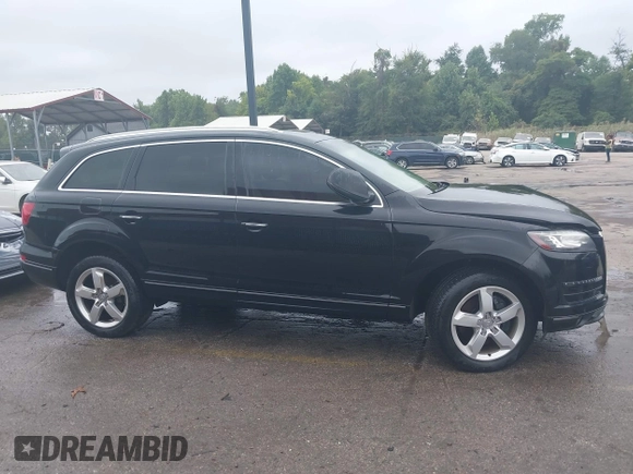 2015 Audi Q7 3.0T Premium with VIN WA1CGAFE5FD028390, listed as a IAAI auction lot 34964639 with 82,332 mi miles. Bid and sale history available at carsss.com. Image 13.