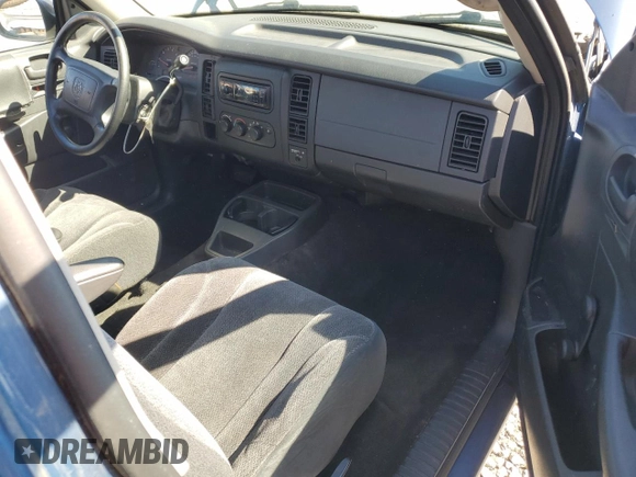 2004 Dodge Dakota with VIN 1D7FL16K54S621119, listed as a Copart auction lot 46801075 with 251,223 mi miles and Salvage Title. Bid and sale history available at carsss.com. Image 8.