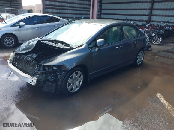 2009 Honda Civic Sdn LX with VIN 2HGFA16569H310017, listed as a IAAI auction lot 41447927 with 258,238 mi miles. Bid and sale history available at carsss.com. Image 17.