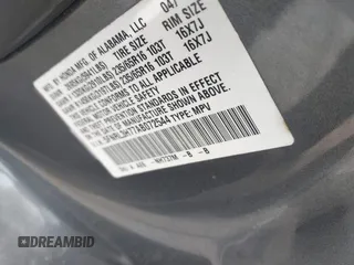2010 Honda Odyssey EX-L с VIN 5FNRL3H77AB072544, выставлен на аукционе IAAI как лот 42392389 с пробегом 191 221 миль миль и . История ставок и продаж доступна на DreamBid. Изображение 9.