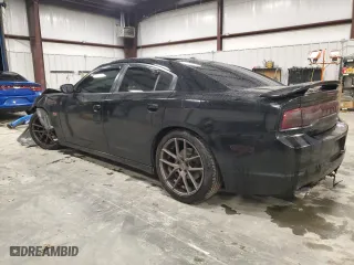 2013 Dodge Charger RT Plus with VIN 2C3CDXCT0DH729539, listed as a Copart auction lot 42966575 with 162,453 mi miles and Salvage Title. Bid and sale history available at carsss.com. Image 2.