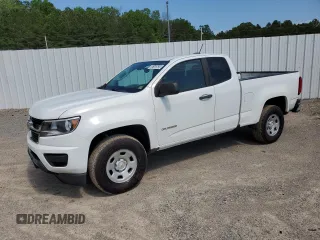 2019 Chevrolet Colorado 2WD Work Truck z VIN 1GCHSBEA1K1207083, wystawiony jako Copart lot #56168525 z przebiegiem 143 766 mil mil oraz Czysty tytuł • Clean title. Historia ofert i sprzedaży dostępna na DreamBid. Obrazek 1.