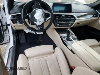 2019 BMW 5 Series 530i with VIN WBAJA5C52KBX87642, listed as a Copart auction lot 42022795 with Not Provided miles and Salvage Title. Bid and sale history available at DreamBid. Image 8.