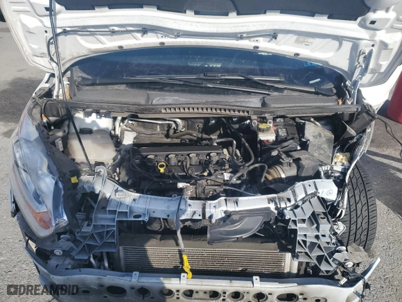 2018 Ford Transit Connect Van XLT with VIN NM0LS7F71J1374694, listed as a Copart auction lot 45460615 with 74,483 mi miles and Salvage Title. Bid and sale history available at carsss.com. Image 12.