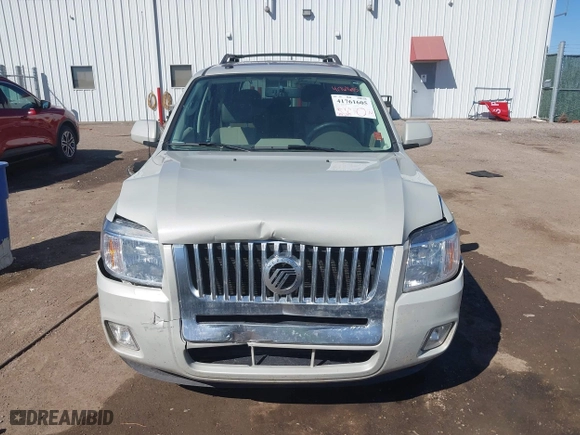 2009 Mercury Mariner Premier with VIN 4M2CU87G69KJ11232, listed as a IAAI auction lot 41761605 with 63,239 mi miles. Bid and sale history available at carsss.com. Image 12.