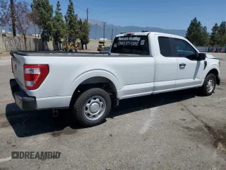2023 Ford F-150 XL with VIN 1FTEX1CP5PKG20325, listed as a Copart auction lot 58496325 with 31,182 mi miles and Salvage title. Bid and sale history available at DreamBid. Image 3.