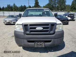 2007 Ford F-150 XL with VIN 1FTRF12217NA72946, listed as a Copart auction lot 65255485 with 120,123 mi miles and Salvage title. Bid and sale history available at DreamBid. Image 5.