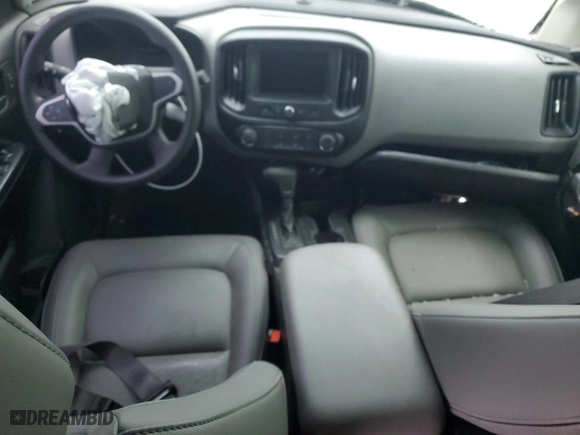 2021 Chevrolet Colorado 2WD Work Truck with VIN 1GCGSBEN9M1206409, listed as a Copart auction lot 82287444 with 51,056 mi miles and Salvage Title. Bid and sale history available at carsss.com. Image 8.
