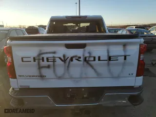 2019 Chevrolet Silverado 1500 LT with VIN 3GCUYDED6KG105959, listed as a Copart auction lot 84004974 with 162,766 mi miles and Salvage Title. Bid and sale history available at carsss.com. Image 6.