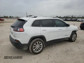 2019 Jeep Cherokee Latitude with VIN 1C4PJLCXXKD111205, listed as a Copart auction lot 49061145 with 156,738 mi miles and Clean Title. Bid and sale history available at carsss.com. Image 3.