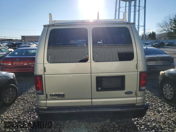 2006 Ford Econoline Passenger XL with VIN 1FBSS31L96HA80345, listed as a Copart auction lot 81589294 with Not Provided miles and Salvage Title. Bid and sale history available at carsss.com. Image 6.