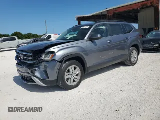2021 Volkswagen Atlas S с VIN 1V2AP2CA2MC566325, выставлен на аукционе Copart как лот 57944825 с пробегом 37 346 миль миль и Списание • Salvage title. История ставок и продаж доступна на DreamBid. Изображение 1.