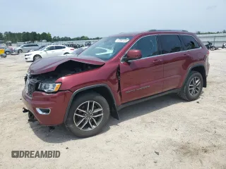 2020 Jeep Grand Cherokee Laredo E with VIN 1C4RJEAG9LC405015, listed as a Copart auction lot 57067435 with 46,761 mi miles and Salvage title. Bid and sale history available at DreamBid. Image 1.
