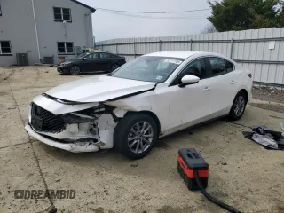 2021 Mazda 3 S with VIN JM1BPAAL3M1310906, listed as a Copart auction lot 52217105 with Not Provided miles and Salvage Title. Bid and sale history available at DreamBid. Image 1.