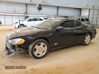2006 Chevrolet Monte Carlo SS with VIN 2G1WL16C169325854, listed as a Copart auction lot 42837215 with 182,543 mi miles and Salvage Title. Bid and sale history available at carsss.com. Image 1.
