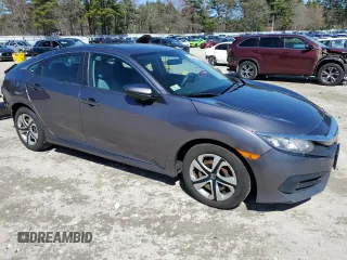 2016 Honda Civic Sedan LX with VIN 19XFC2F56GE205291, listed as a Copart auction lot 52288285 with 120,538 mi miles and Salvage Title. Bid and sale history available at carsss.com. Image 4.