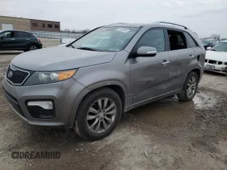 2011 Kia Sorento SX with VIN 5XYKWDA25BG163254, listed as a Copart auction lot 87481834 with 176,440 mi miles and Salvage Title. Bid and sale history available at carsss.com. Image 1.