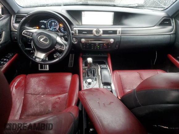 2016 Lexus GS 350 with VIN JTHBZ1BL5GA000543, listed as a Copart auction lot 43658615 with 250,388 mi miles and Salvage Title. Bid and sale history available at carsss.com. Image 8.