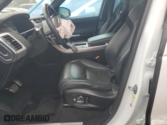 2018 Land Rover Range Rover Sport SVR with VIN SALWZ2SE8JA186704, listed as a Copart auction lot 44419205 with 105,537 mi miles and Salvage title. Bid and sale history available at DreamBid. Image 7.
