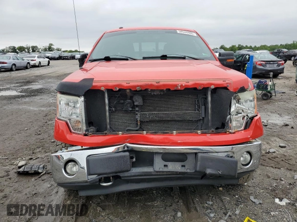 2011 Ford F-150 XL with VIN 1FTFW1EF6BFA36755, listed as a Copart auction lot 58544405 with 144,436 mi miles and Salvage title. Bid and sale history available at DreamBid. Image 5.