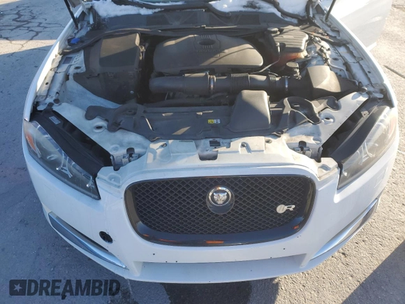 2013 Jaguar XF I4 RWD with VIN SAJWA0ES3DPS71960, listed as a Copart auction lot 46400345 with 0 mi miles and Clean Title. Bid and sale history available at carsss.com. Image 11.